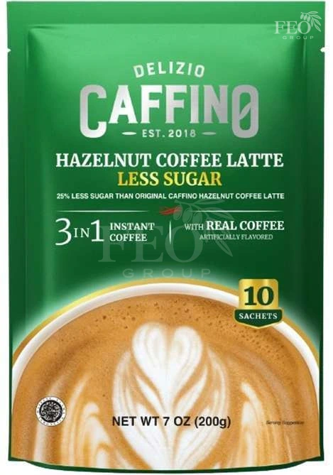 Hazelnut Coffee Latte · Less Sugar